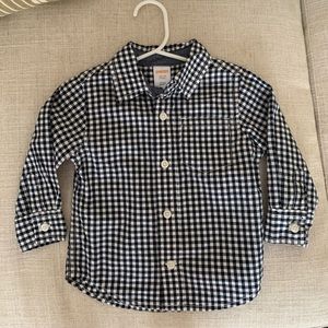 Gymboree button down 12-18m